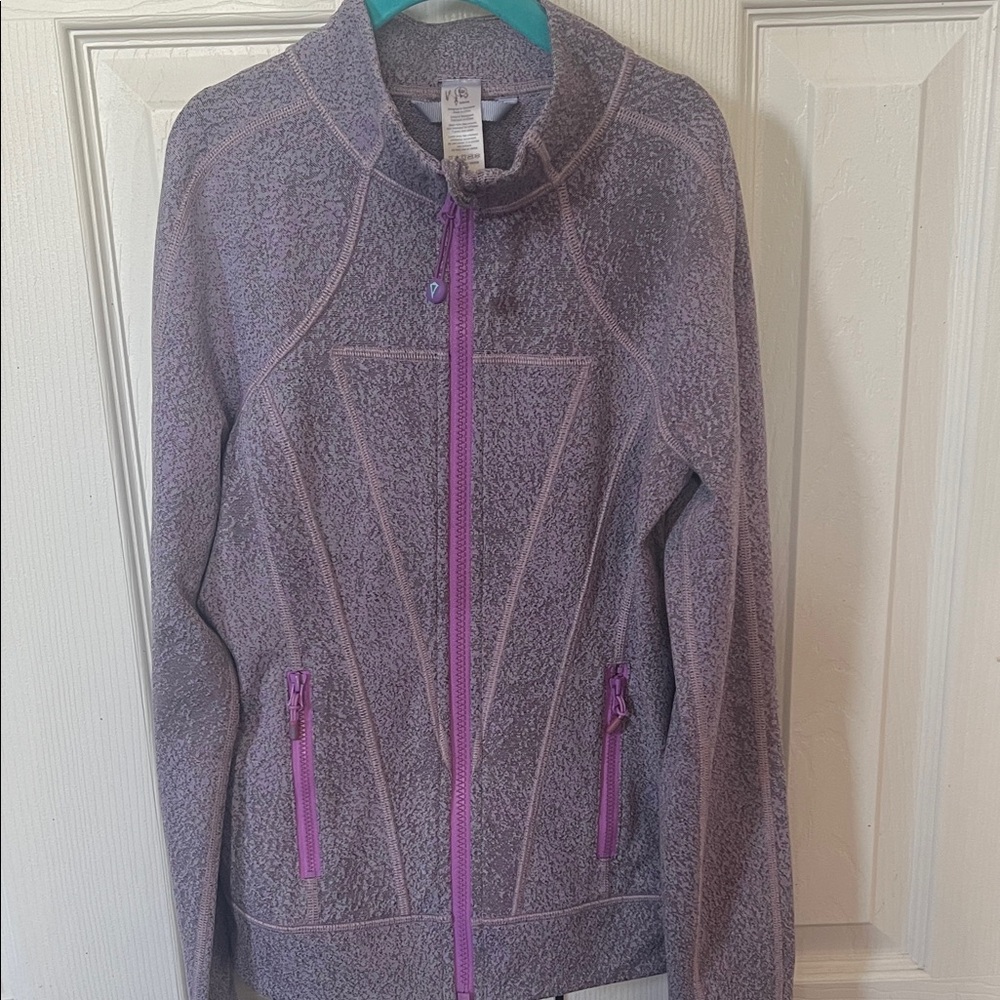 Ivivva Purple Teddy Jacket